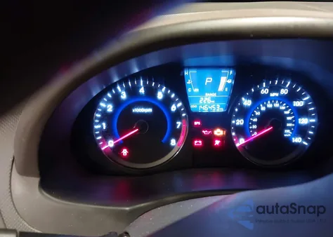 2012 Hyundai Accent Gls from USA, damaged, VIN KMHCT4AE8CU132745